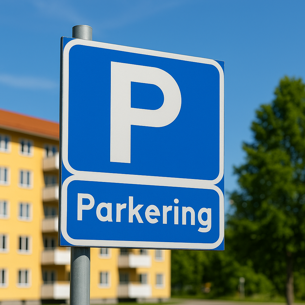 Parkerings- & Trafik skyltar