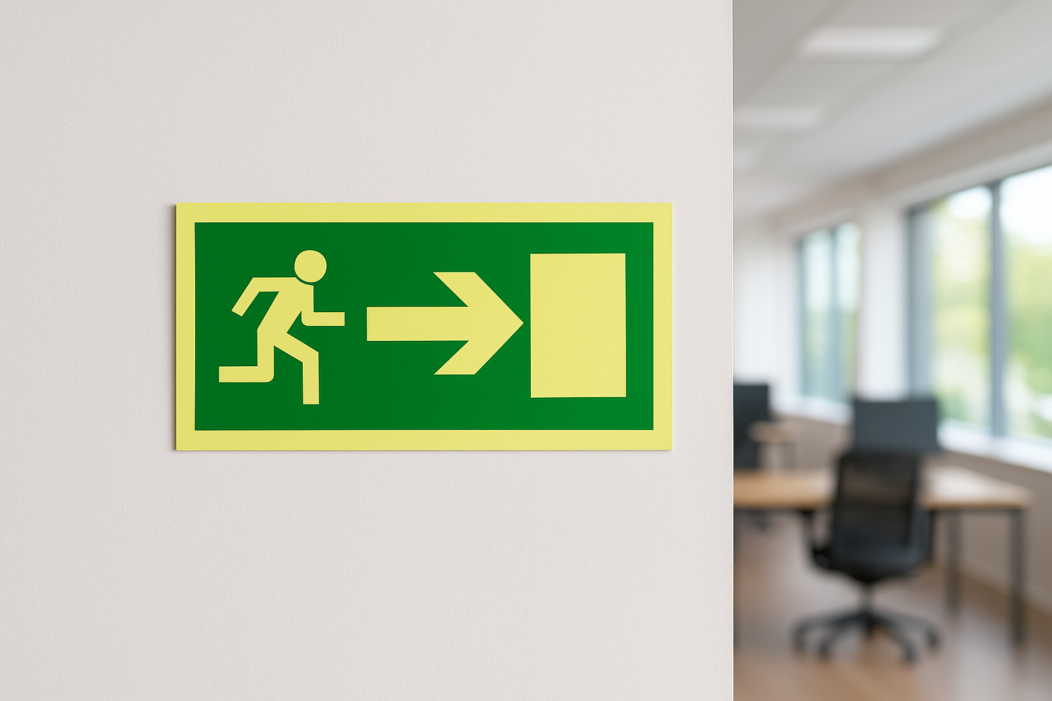 Utrymnings skyltar/ Armaturer