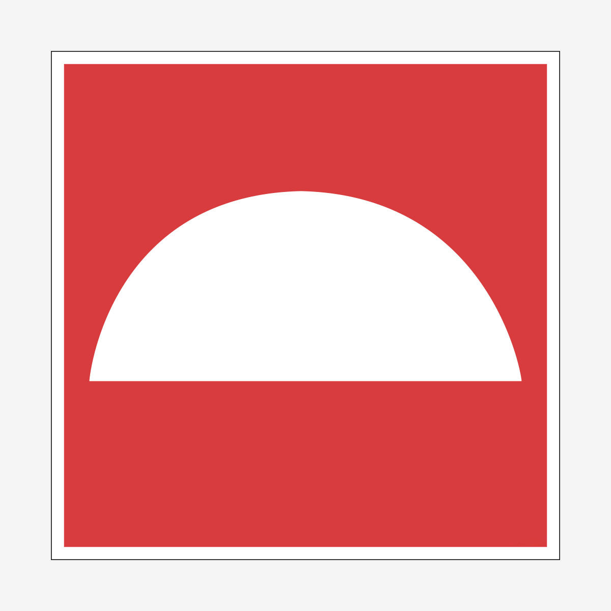 Brandredskap en Skylt från Nordisk skylt