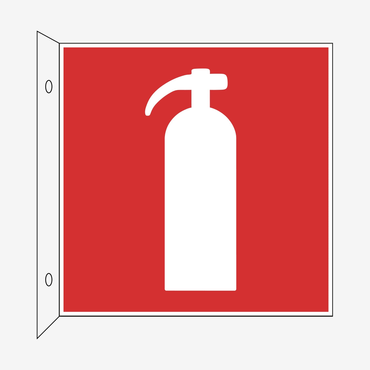Handbrandsläckare en Skylt från Nordisk skylt