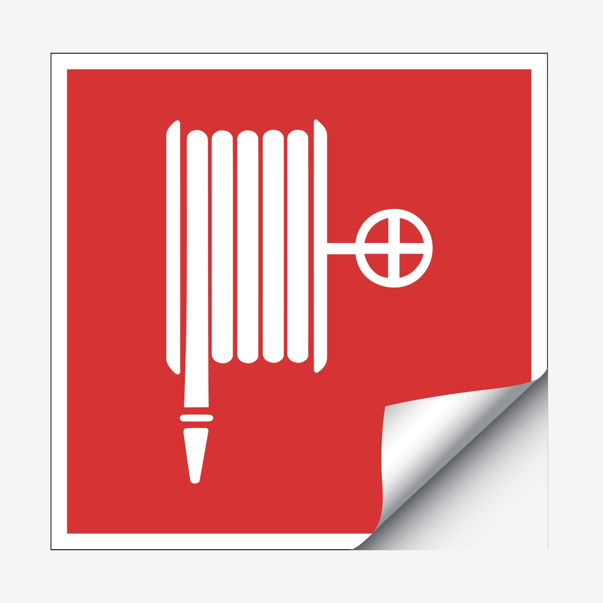 Inomhusbrandpost en Skylt från Nordisk skylt