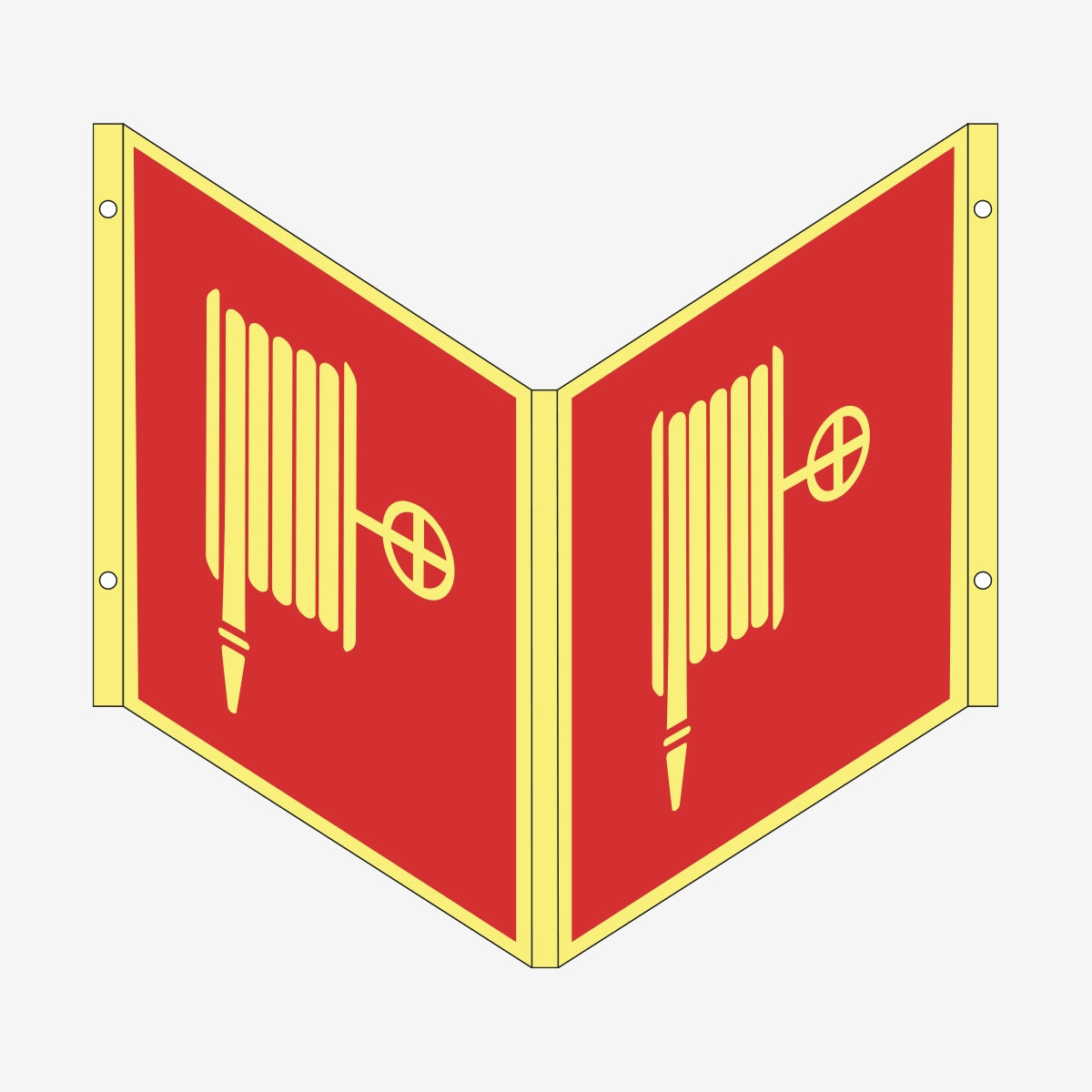 Inomhusbrandpost en Skylt från Nordisk skylt