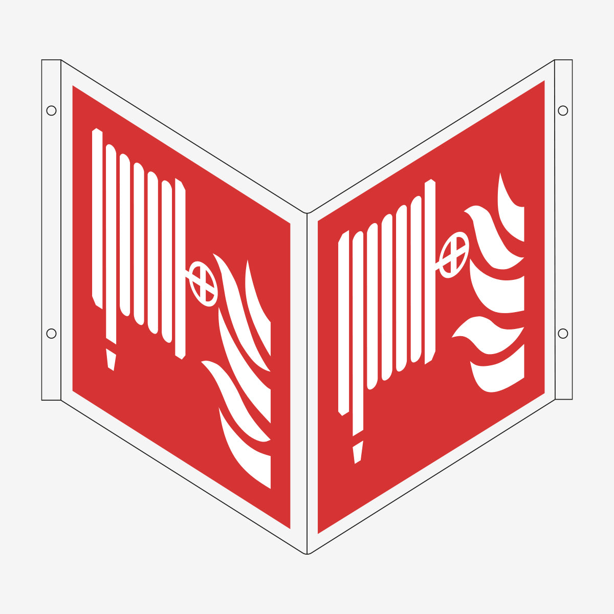 Inomhusbrandpost ISO en Skylt från Nordisk skylt