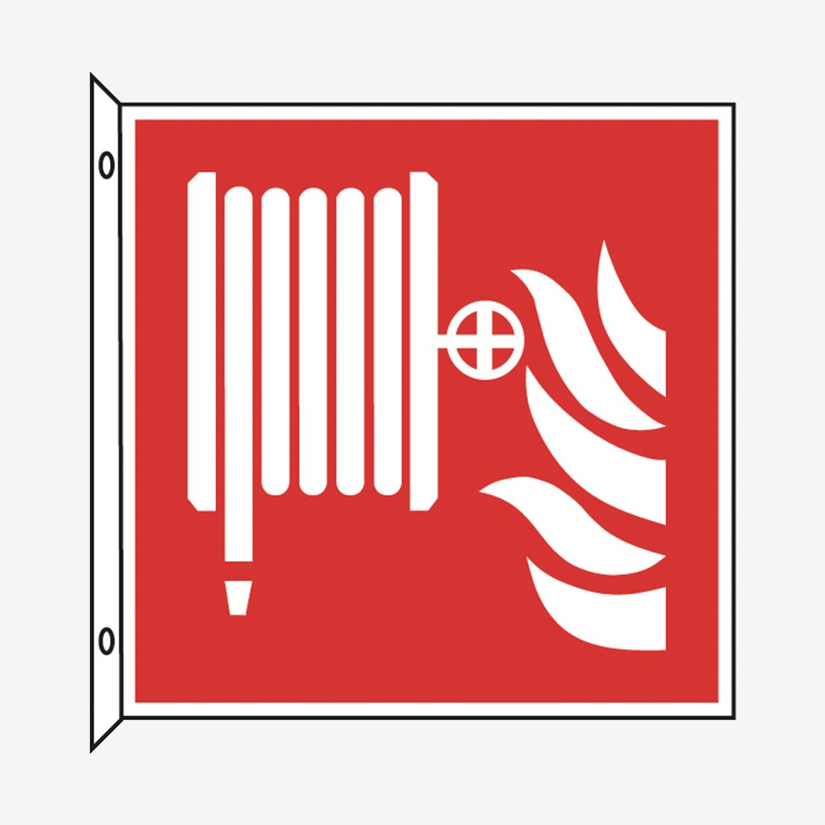 Inomhusbrandpost ISO en Skylt från Nordisk skylt