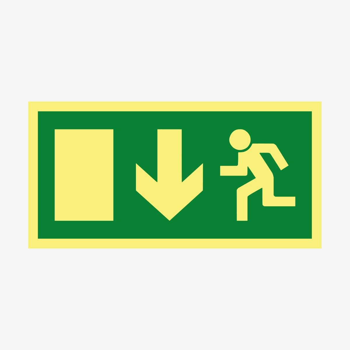 Nödut ovan en Skylt från Nordisk skylt