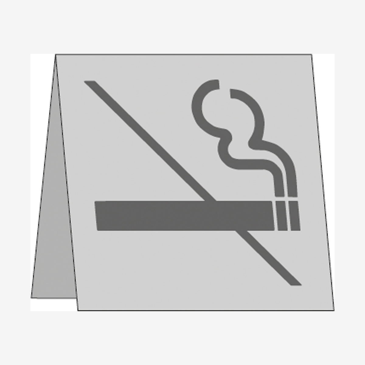 Rökning förbjuden en Skylt från Nordisk skylt