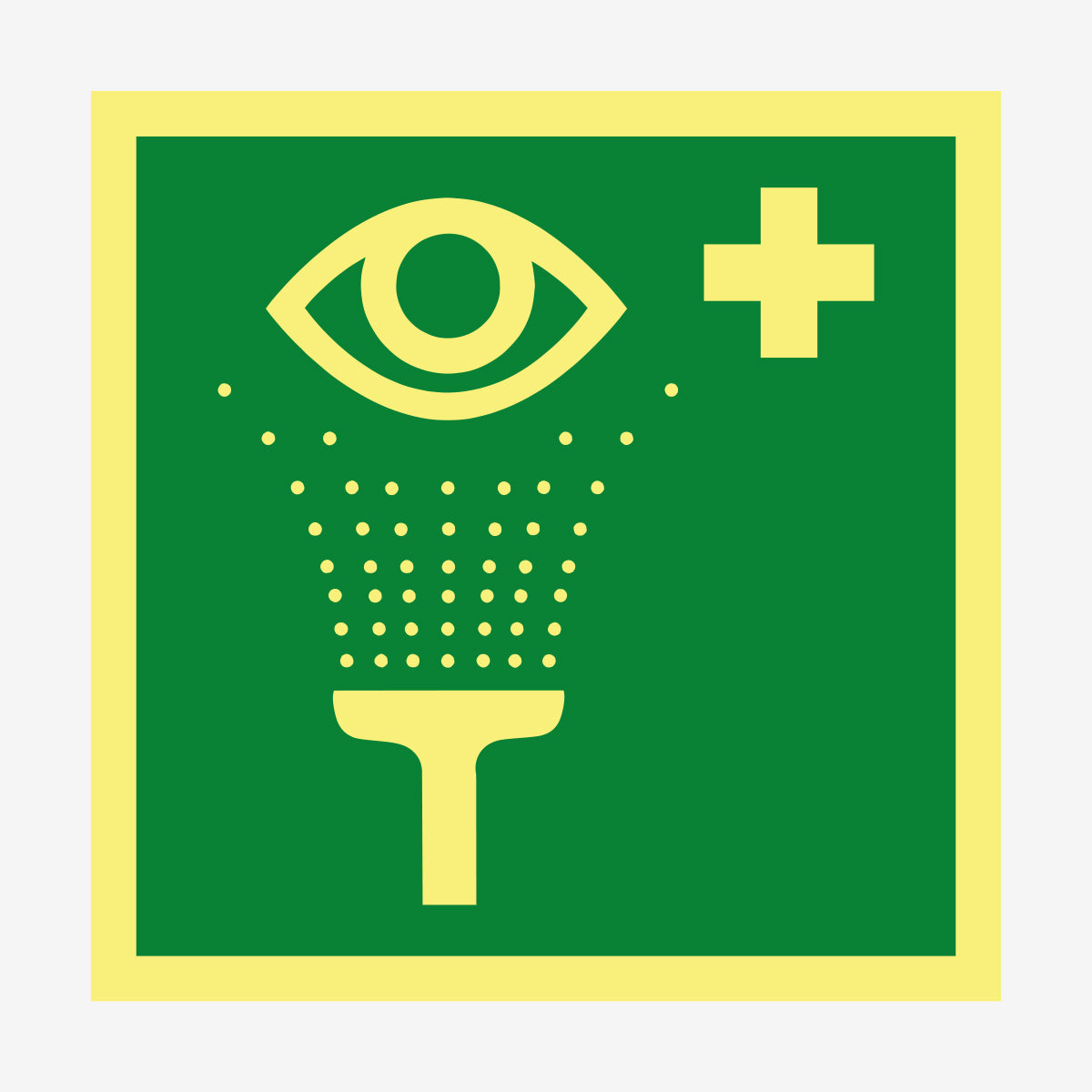 Ögondusch en Skylt från Nordisk skylt