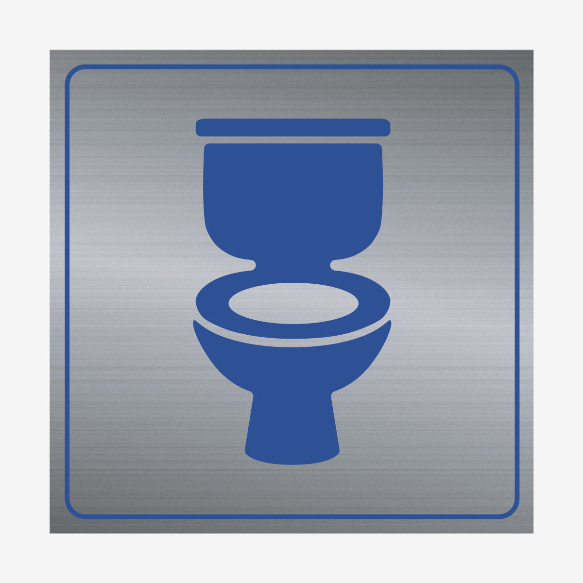 Toalett en Skylt från Nordisk skylt