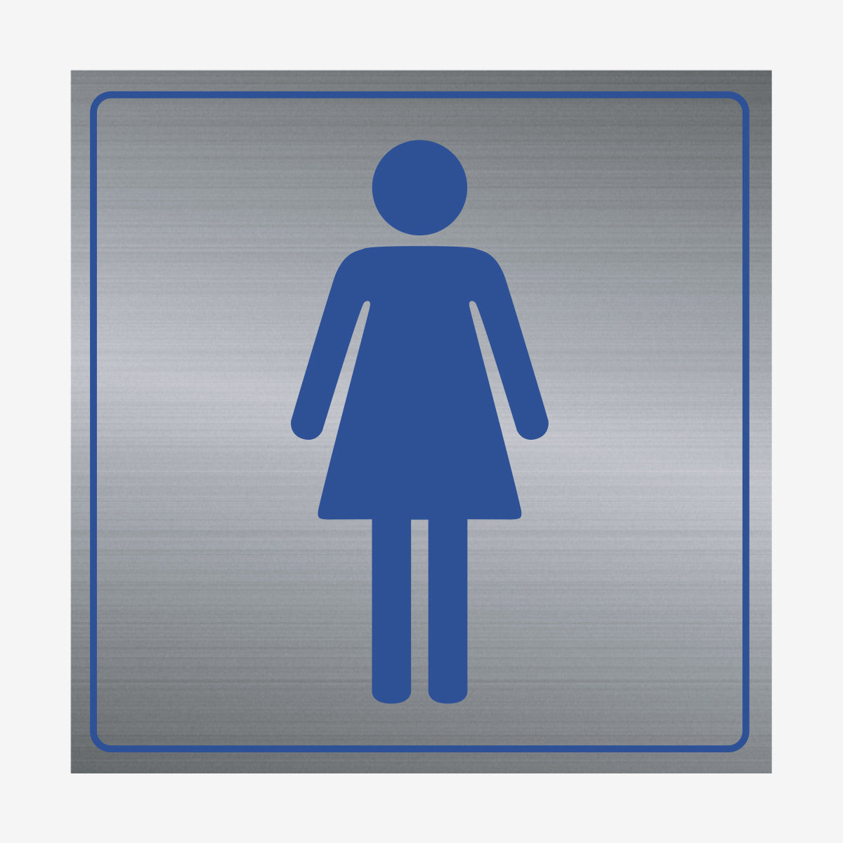 Damtoalett en Skylt från Nordisk skylt