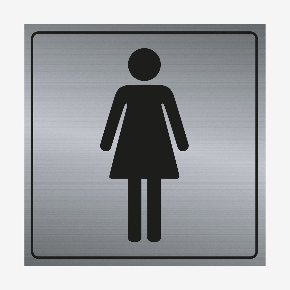 Damtoalett en Skylt från Nordisk skylt