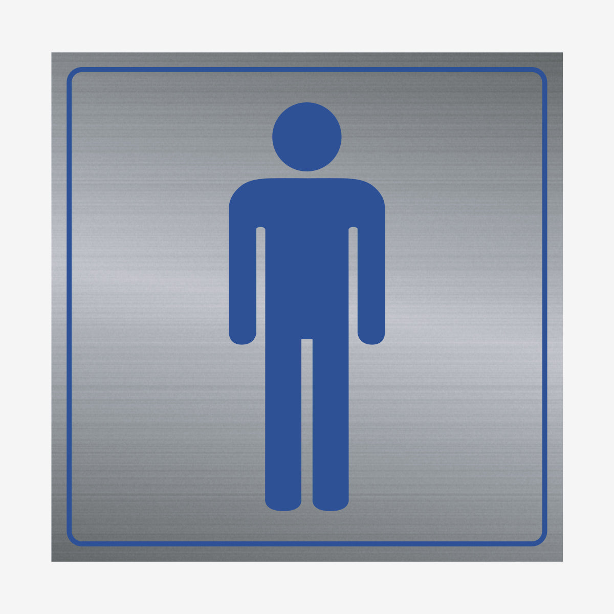 Herrtoalett en Skylt från Nordisk skylt