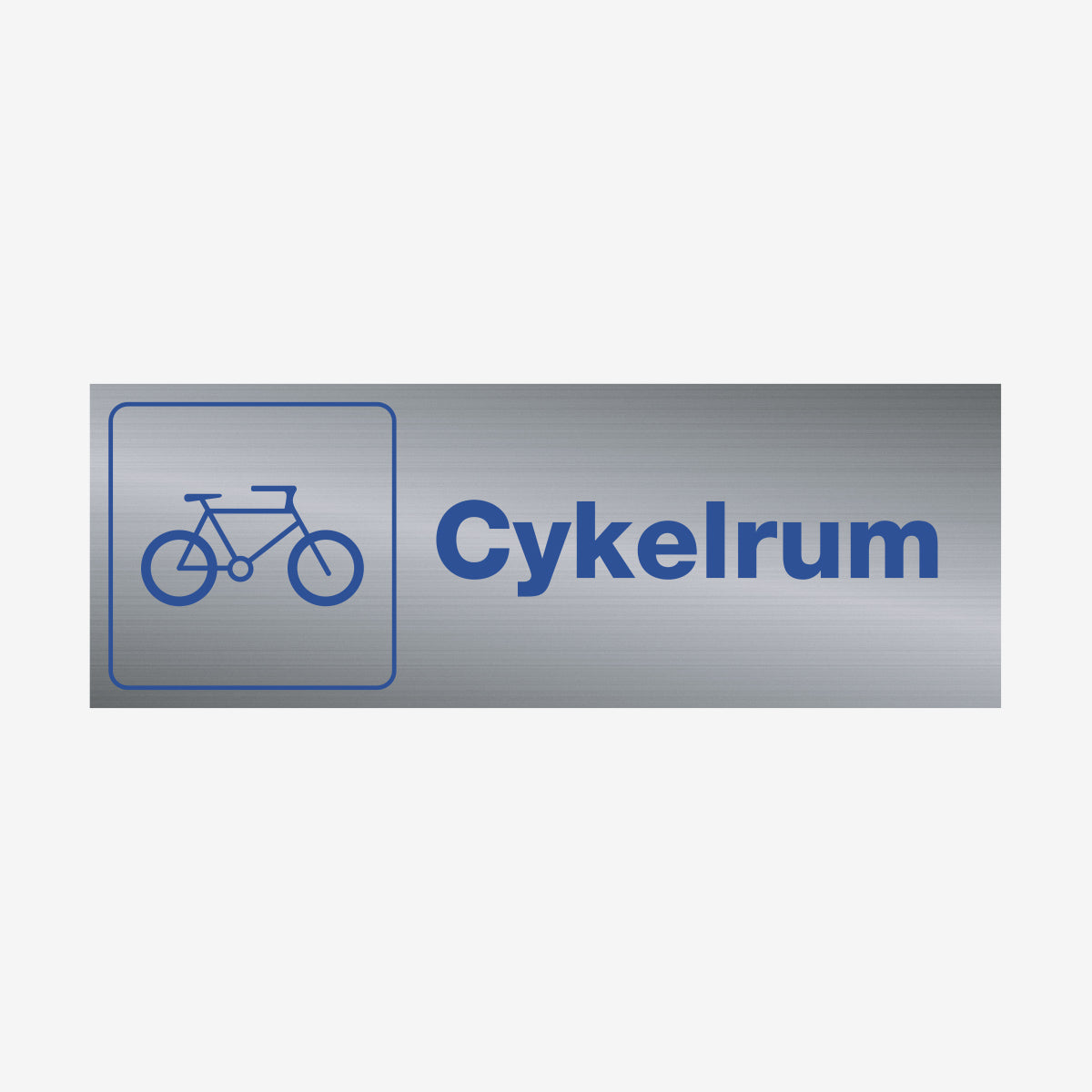 Cykelrum en Skylt från Nordisk skylt