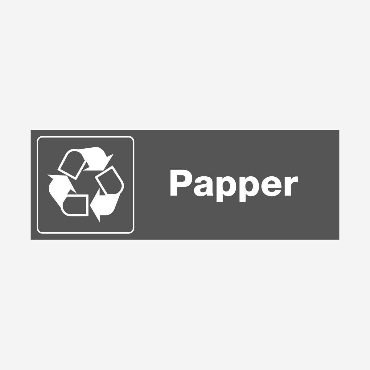 Papper en Skylt från Nordisk skylt