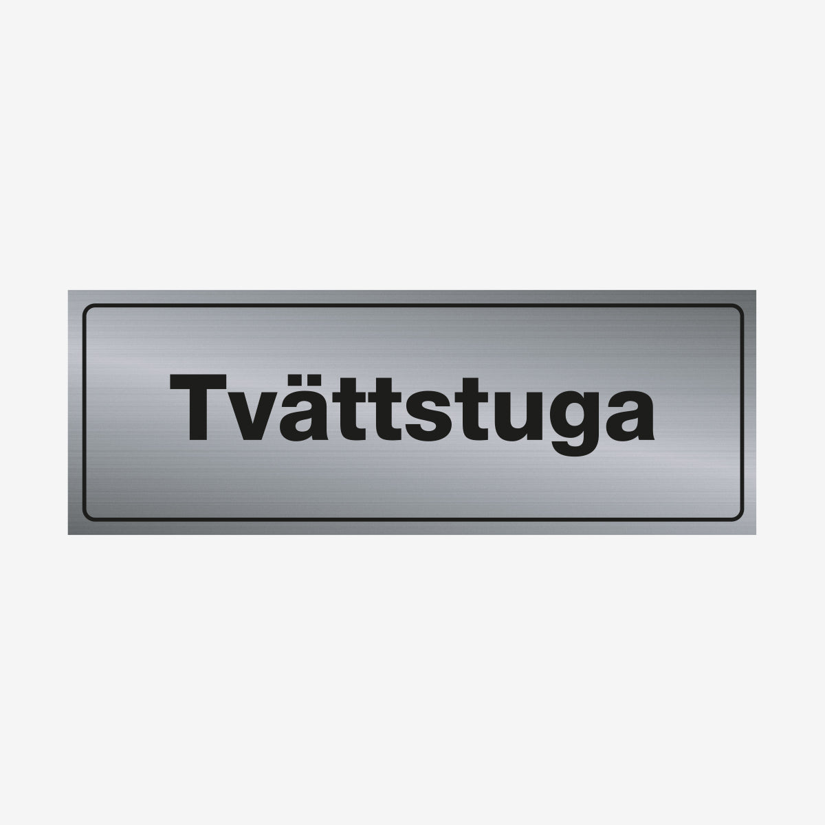 Tvättstuga en Skylt från Nordisk skylt