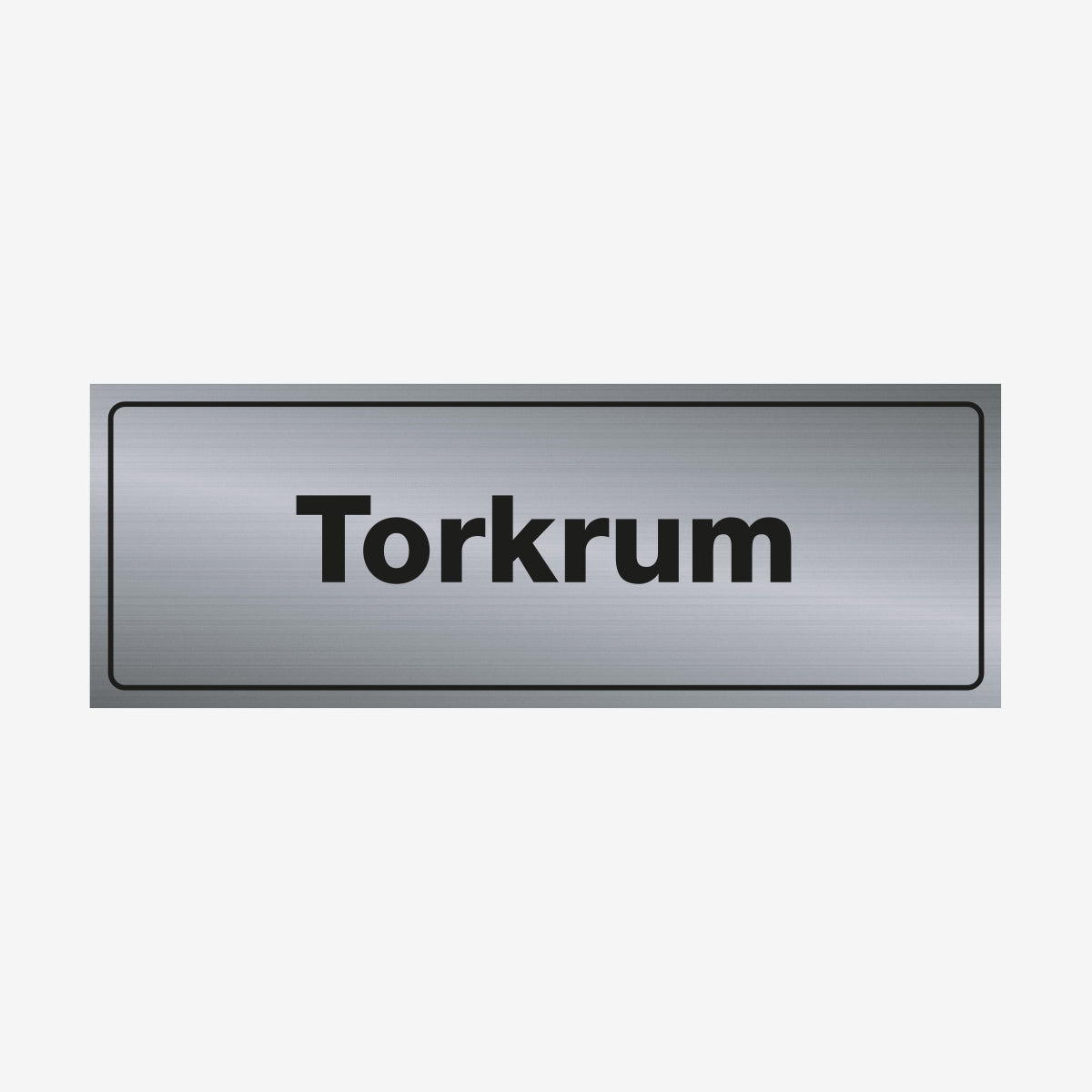 Torkrum en Skylt från Nordisk skylt