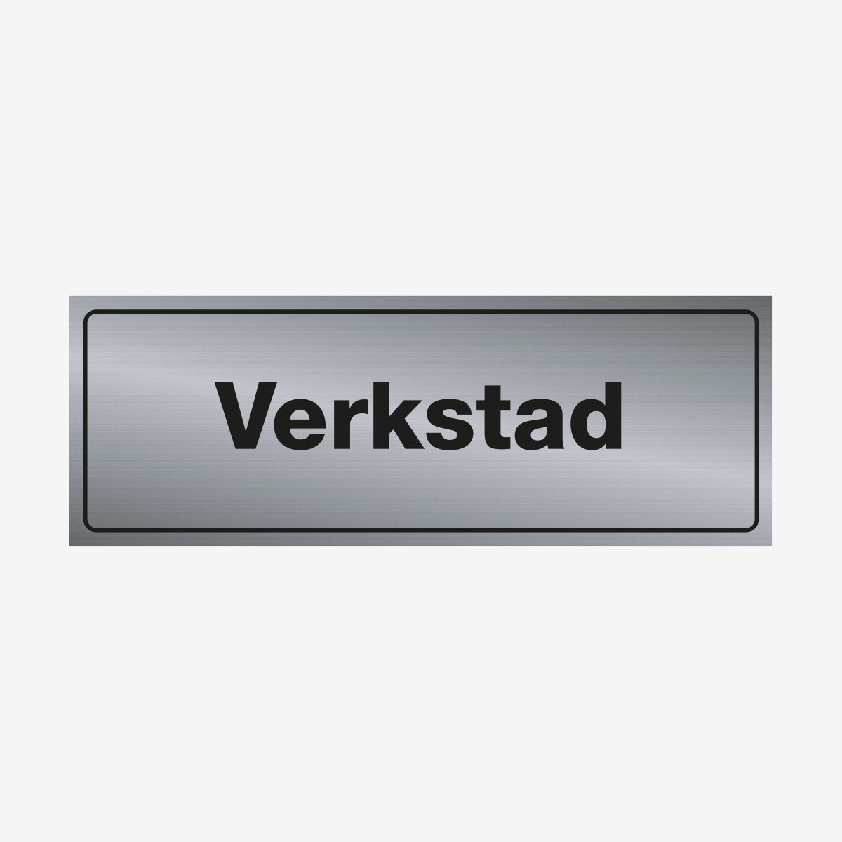 Verkstad en Skylt från Nordisk skylt