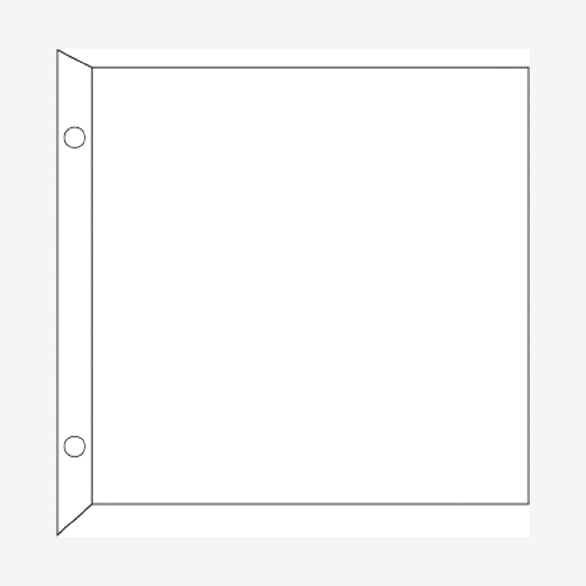 Flaggskylt neutral en Skylt från Nordisk skylt