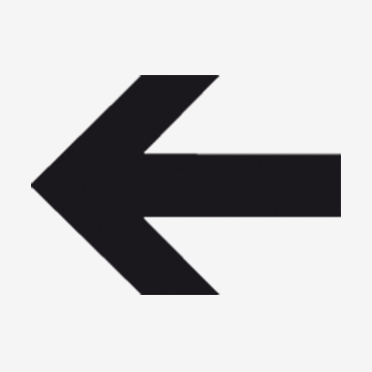 Pil för riktningsmarkering en Skylt från Nordisk skylt