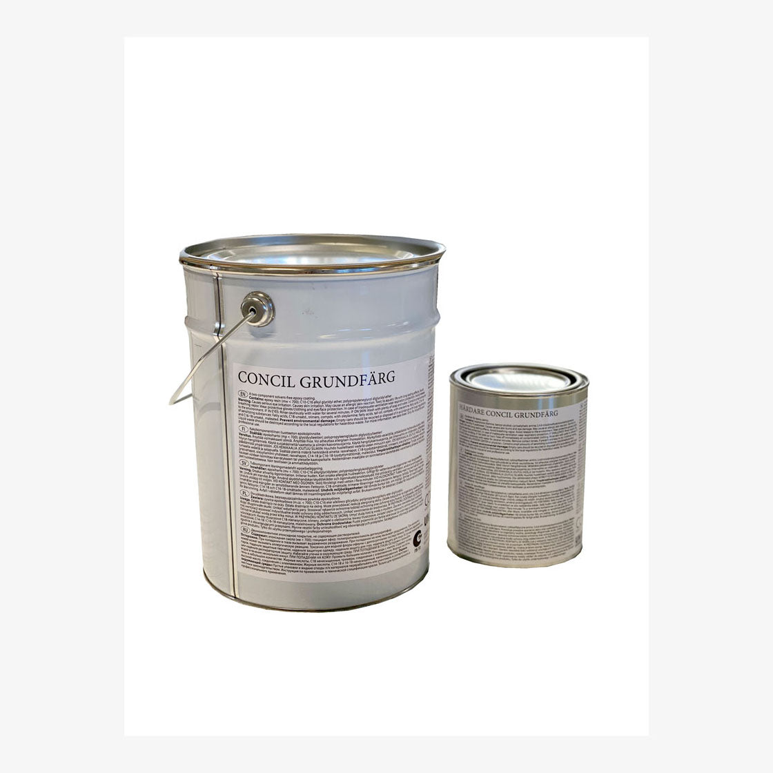 Concil grundfärg inkl. härdare en Skylt från Nordisk skylt