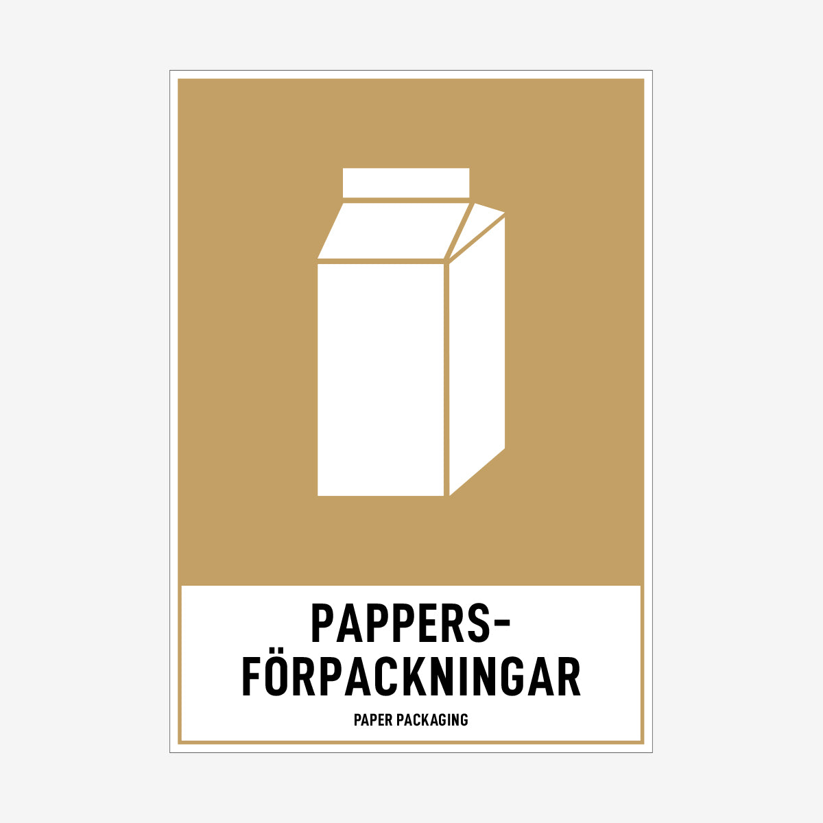 Pappersförpackningar