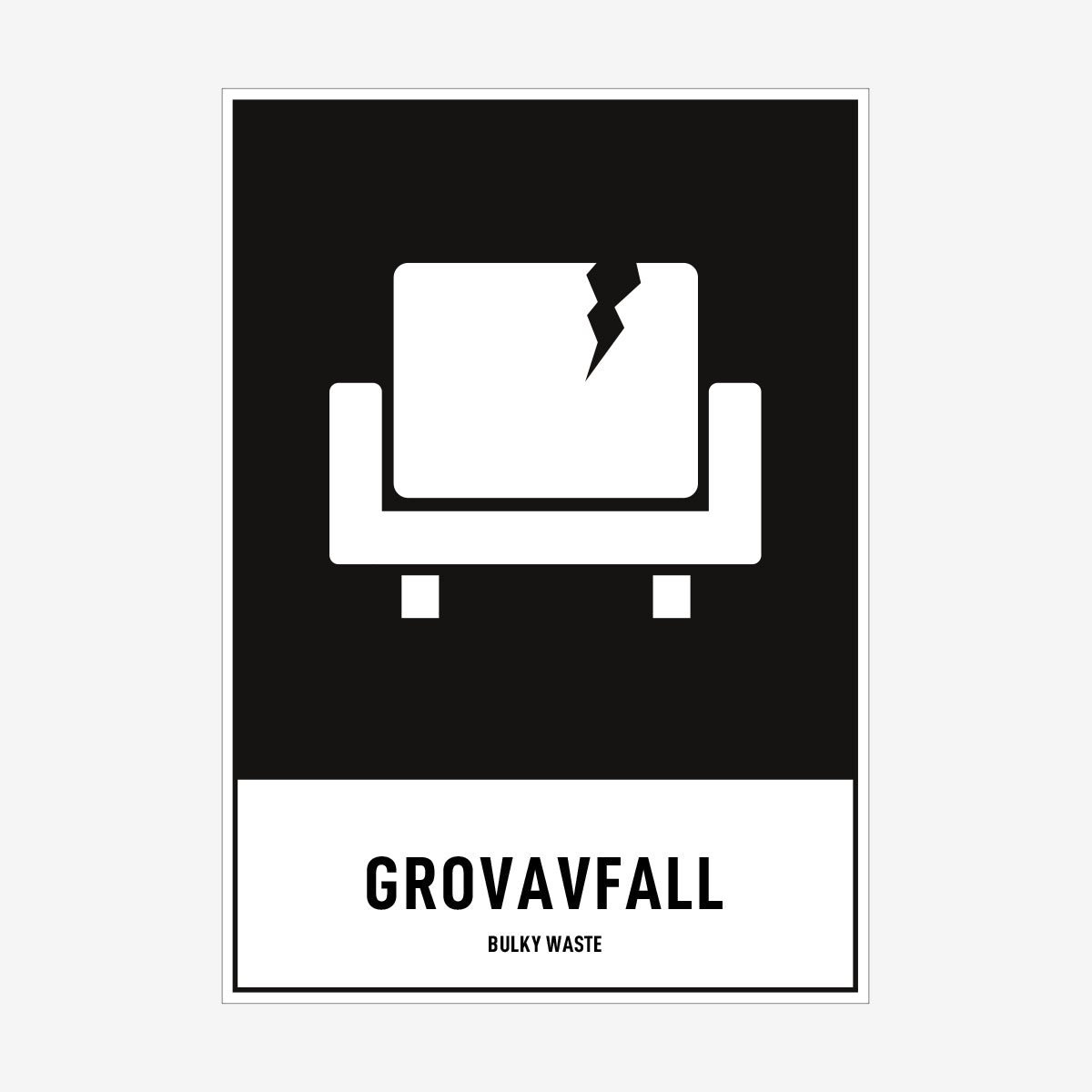 Grovavfall
