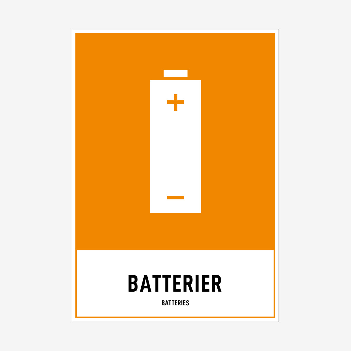 Batterier