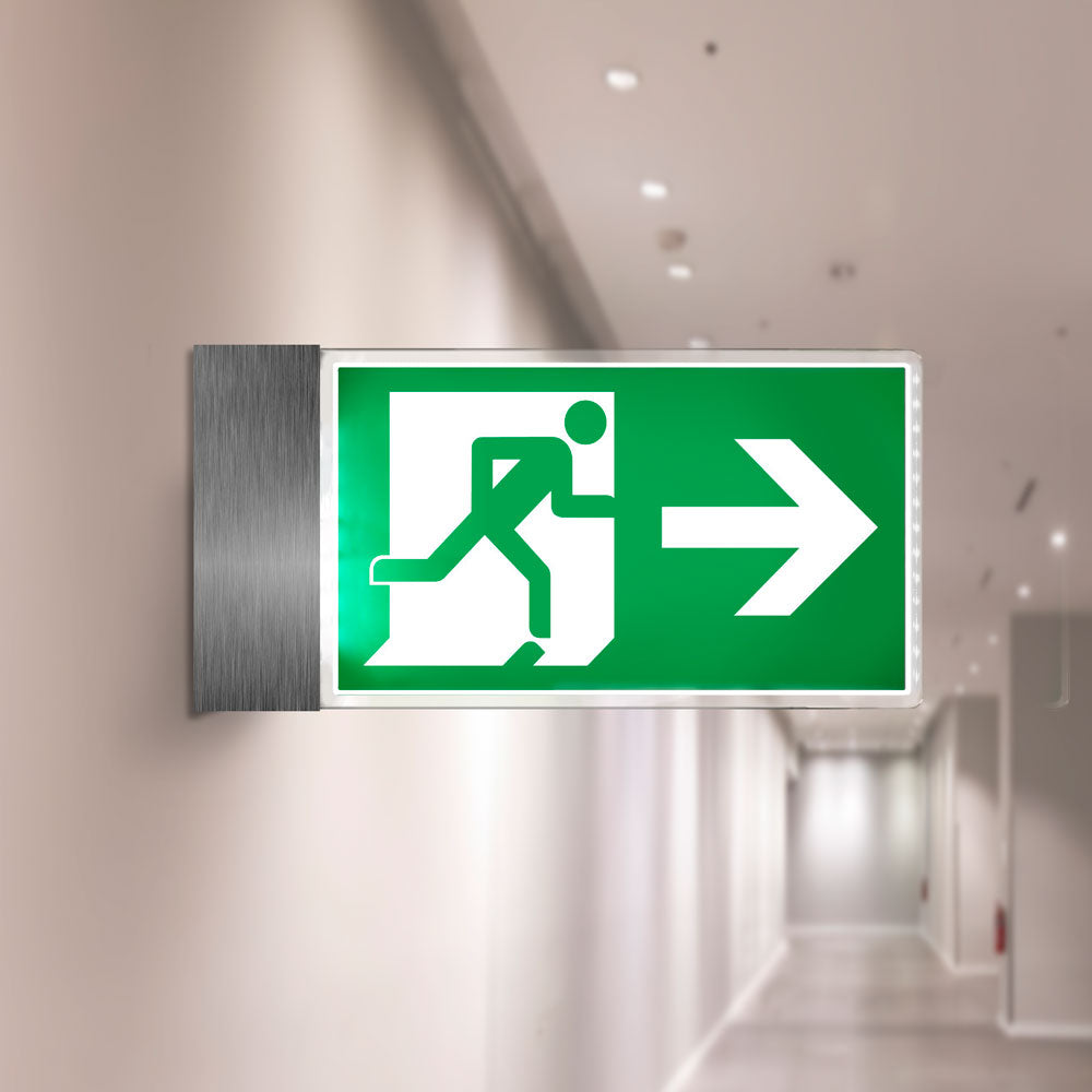 Utrymningsskylt/nödutgång