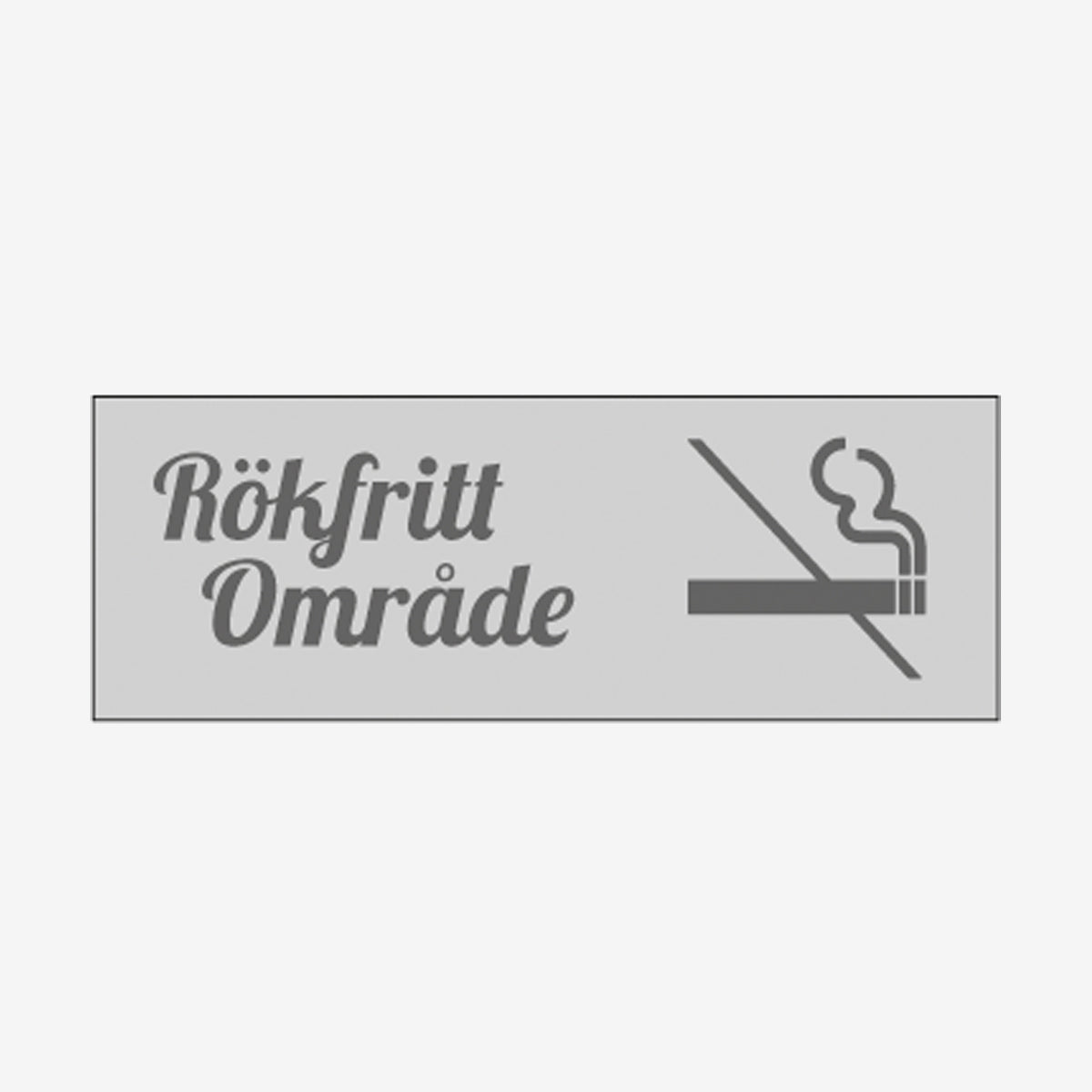 Rökfritt område