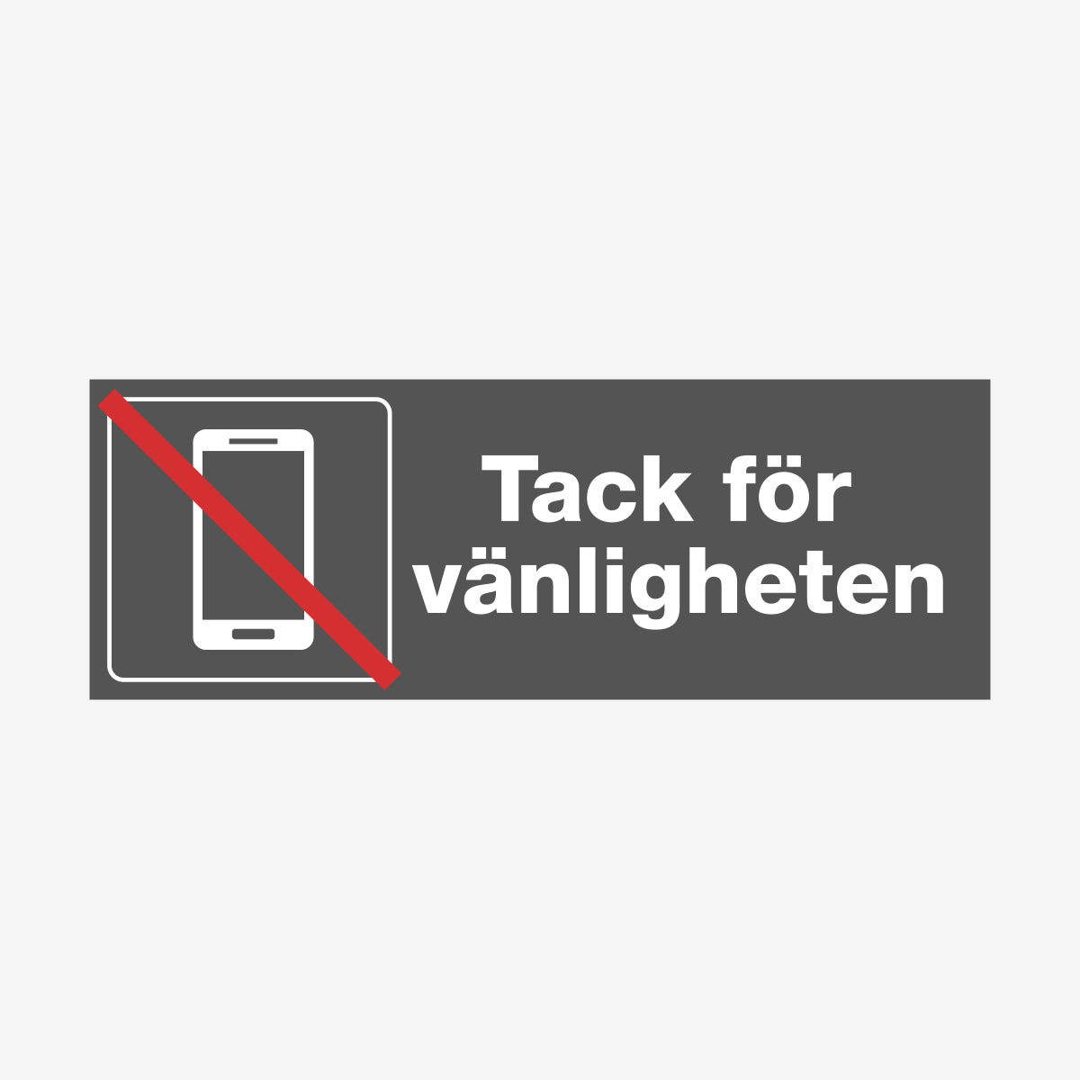 Tack för vänligheten