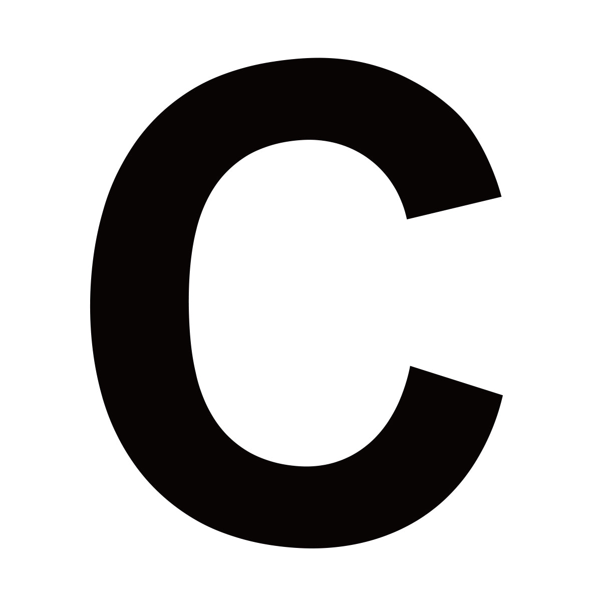 Fasadbokstav C