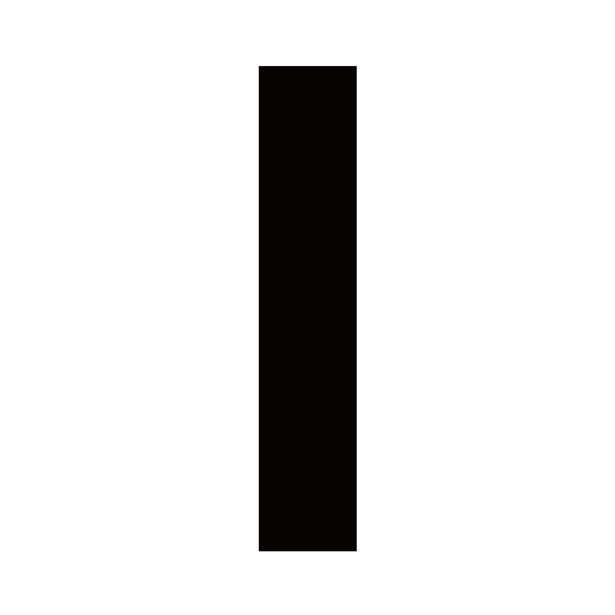 Fasadbokstav I