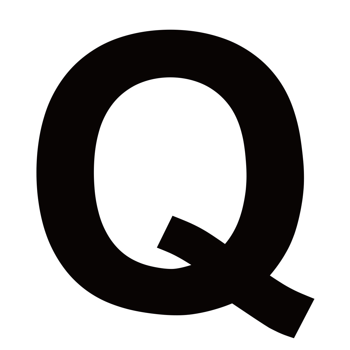 Fasadbokstav Q