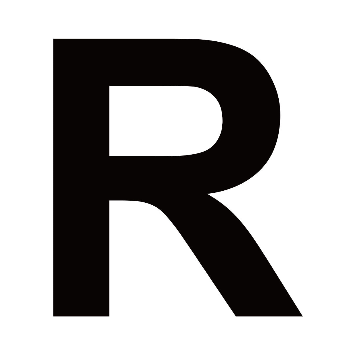 Fasadbokstav R