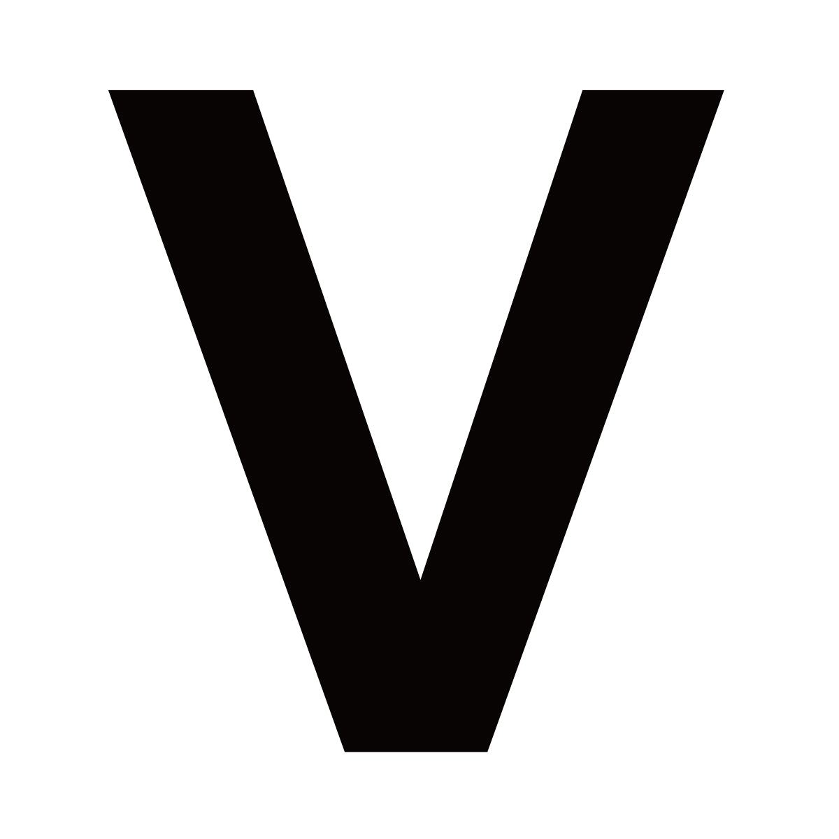 Fasadbokstav V