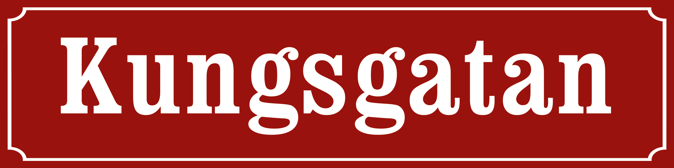 Gatunamnsskylt